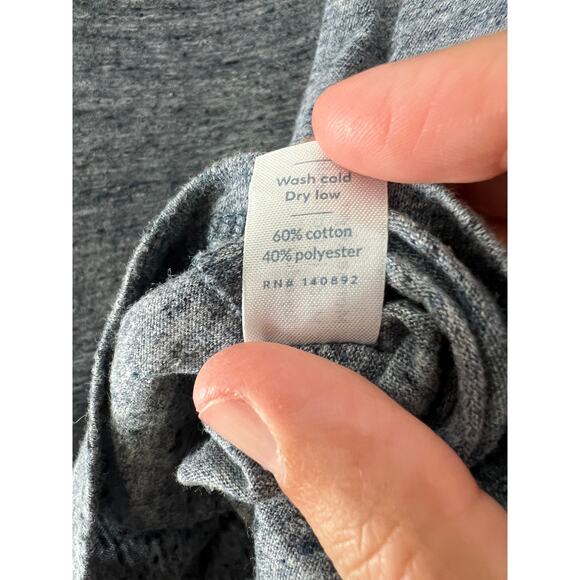 Marine Layer Size Large Crewneck Blue Short Sleeve - Picture 5 of 5